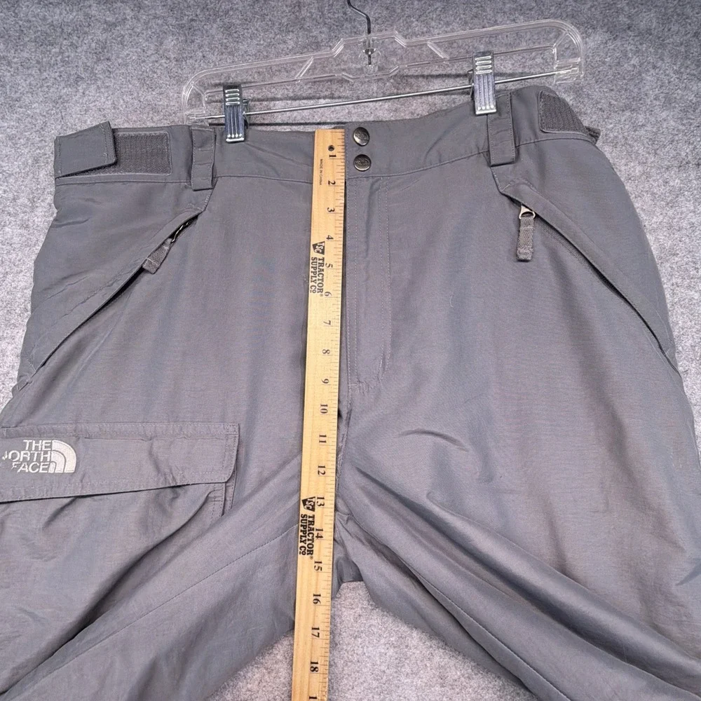 North Face Hyvent Ski Snow Cargo Pants Men's XL Gray Snowboard Baggy Sportswear
